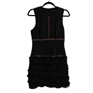 BCBGMaxAzria Black Mini Dress